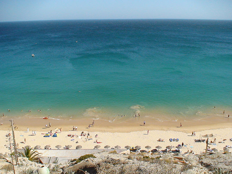 Praia do Burgau, Algarve, Portugal